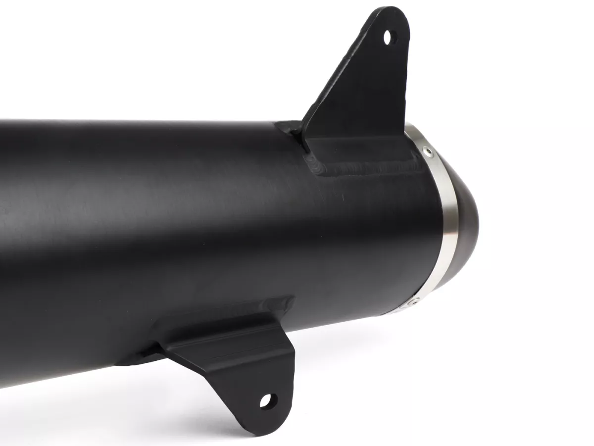 Scarico -ARROW- Urban Dark Aluminium- Vespa GTS 125 (2008-2016)- Racing