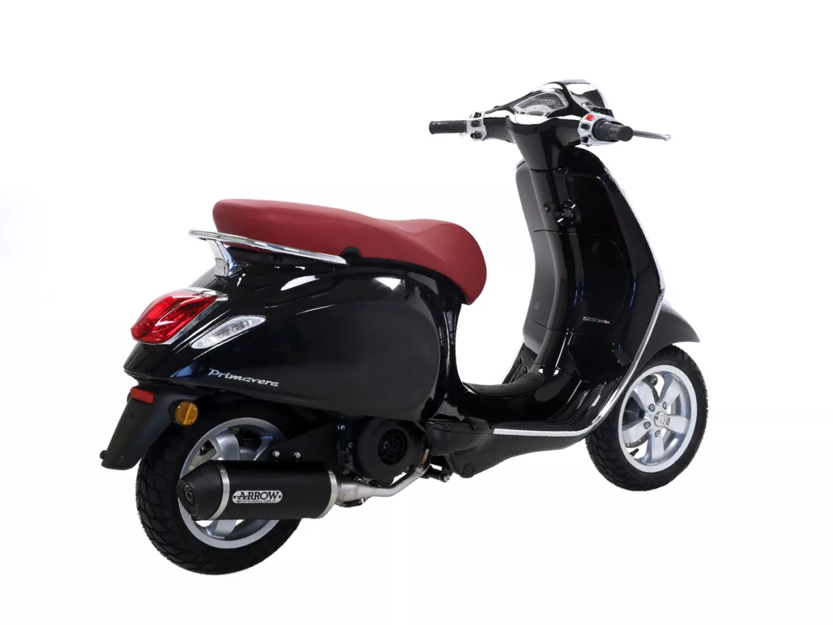 Scarico -ARROW- Urban DarkAluminium- Vespa Sprint/Primavera 125 (2017-2018)Racing