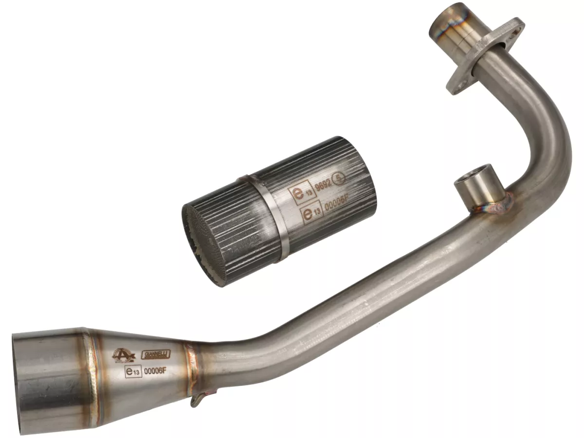 Scarico -ARROW- Urban DarkAluminium- Vespa Sprint/Primavera 125- con catalizzatore (2017-2018) Euro 4