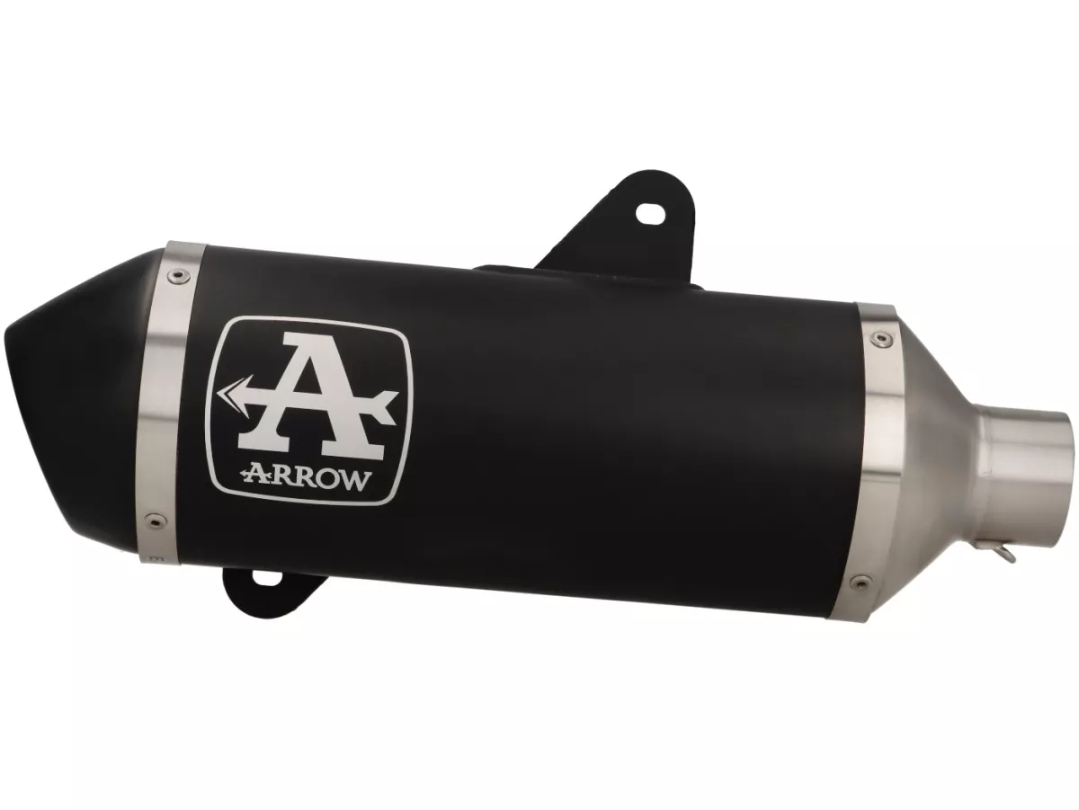 Scarico -ARROW- Urban DarkAluminium- Vespa GTS 125 (2017-2018) - Racing
