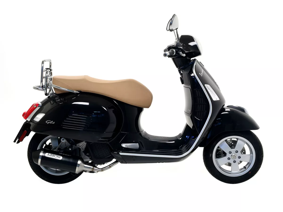 Scarico -ARROW- Urban DarkAluminium- Vespa GTS 125 (2017-2018) - Racing