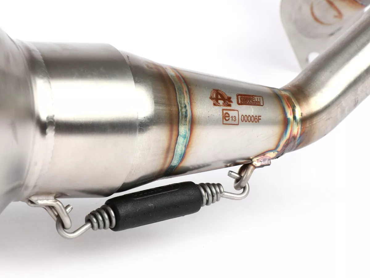 Scarico -ARROW- Urban DarkAluminium- Vespa GTS 125- con catalizzatore (2017-2018)- Euro 4