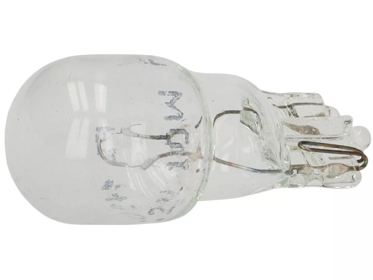 Lampadina -W2,1x9,5d, base in vetro- 12V 10W - Bianco