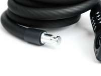 Cerradura de cable - cerradura de combinación -AXA, Resolute C15-180- cable 15mm/180cm, código de combinación