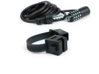 Cerradura de cable - cerradura de combinación -AXA, Resolute C8-180- cable 8mm/180cm, código de combinación