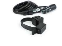 Cerradura de cable - cerradura de combinación -AXA, Resolute C8-180- cable 8mm/180cm, código de combinación