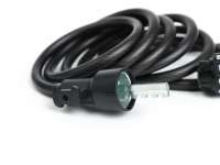 Cerradura de cable - cerradura de combinación -AXA, Resolute C8-180- cable 8mm/180cm, código de combinación
