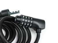 Cerradura de cable - cerradura de combinación -AXA, Resolute C8-180- cable 8mm/180cm, código de combinación