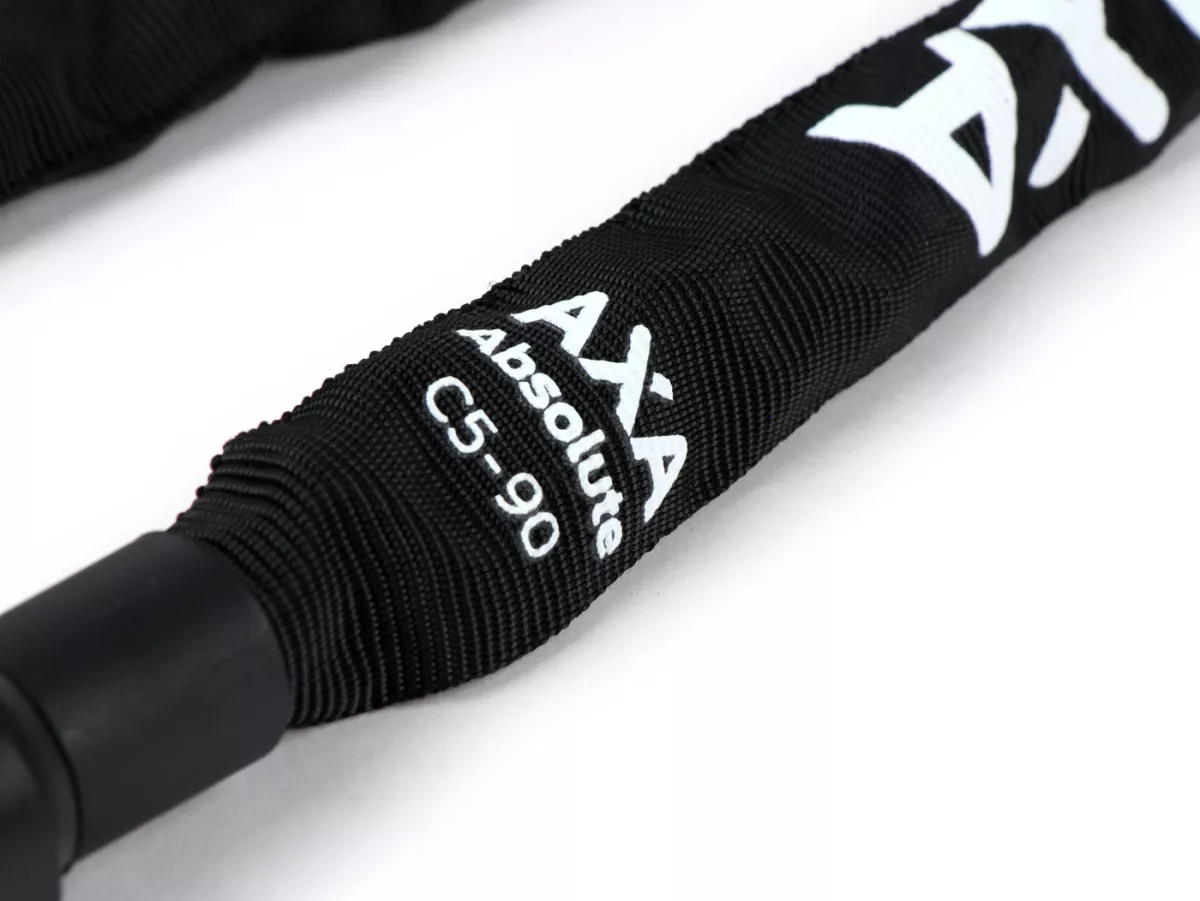 Kettingslot -AXA Absolute C5-90- 90cm - zwart