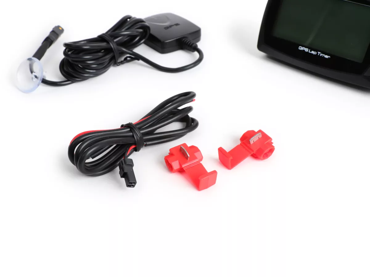 GPS Lap Timer (lap times - accelerometer - power test) -KOSO- universal 12V - 0-360km/h