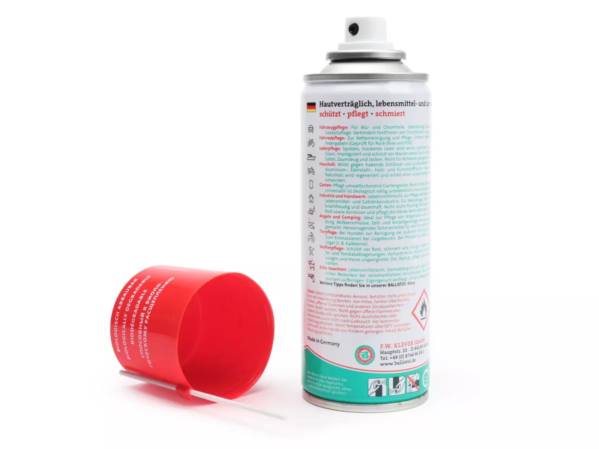 Huile de pulvérisation universelle -BALLISTOL- huile polyvalente - 200ml