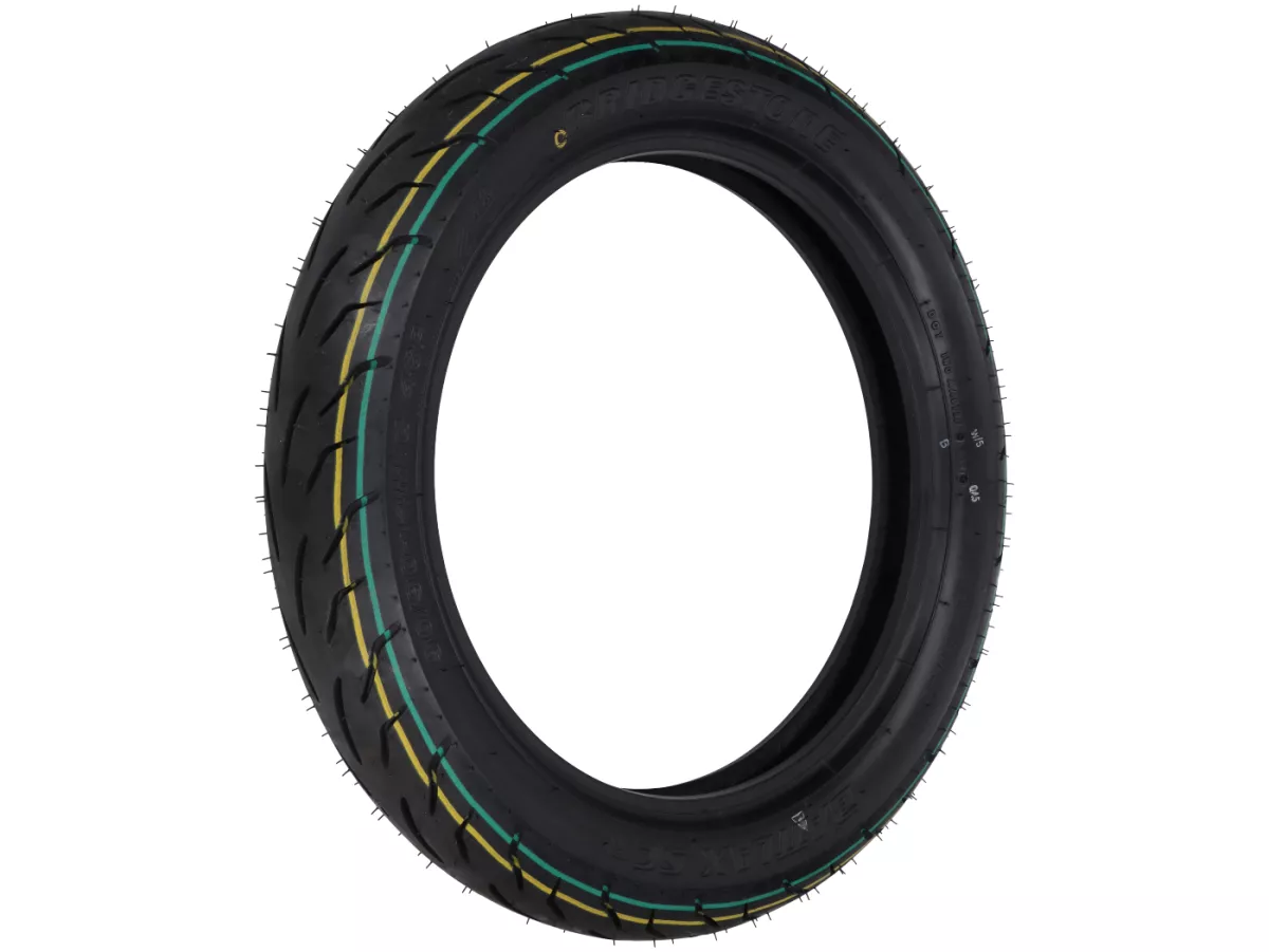 Pneu -BRIDGESTONE BATTLAX SC- arrière - 90/90 - 14 pouces TL 46P