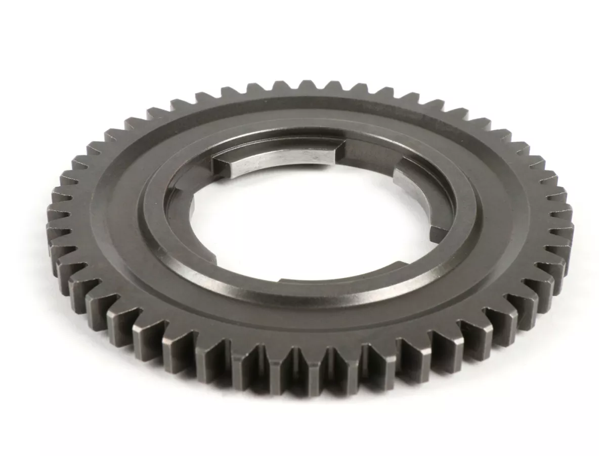 Gigi 3 -BENELLI, gearbox 4-percepatan- Vespa PK S, PK XL1, PK XL2, ETS, V50 (V5A1T dari no. 69444), Special (V5B3T dari no. 94315), Elestart (V5B4T dari no. 1514), PV125 (VMA2T dari no. 150203), ET3 (VMB1T dari no. 8161) - 50 gigi (std)