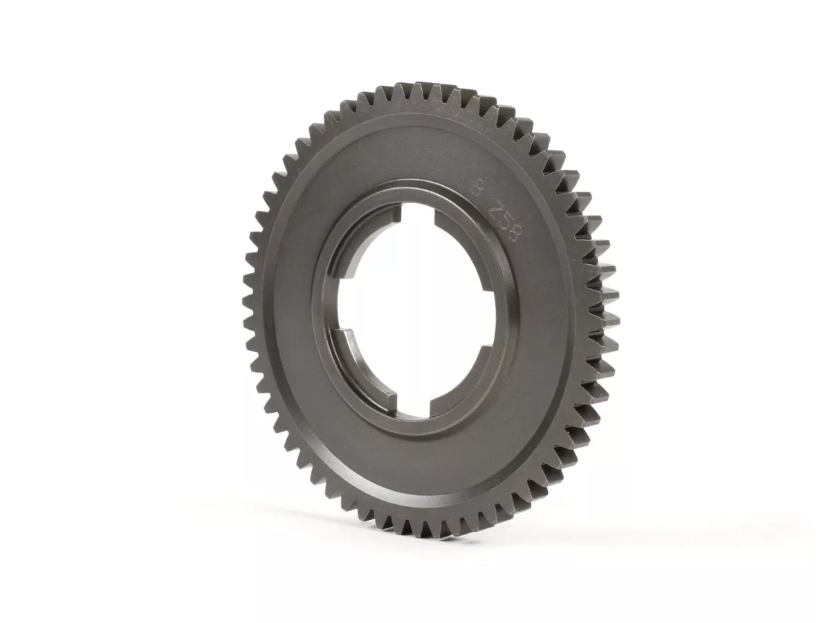 Cambio 1 -BENELLI, 4 marce- Vespa PK S, PK XL1, PK XL2, ETS, V50 (V5A1T dal n. 69444), Special (V5B3T dal n. 94315), Elestart (V5B4T dal n. 1514), PV125 (VMA2T dal n. 150203), ET3 (VMB1T dal n. 8161) - 58 denti (std)