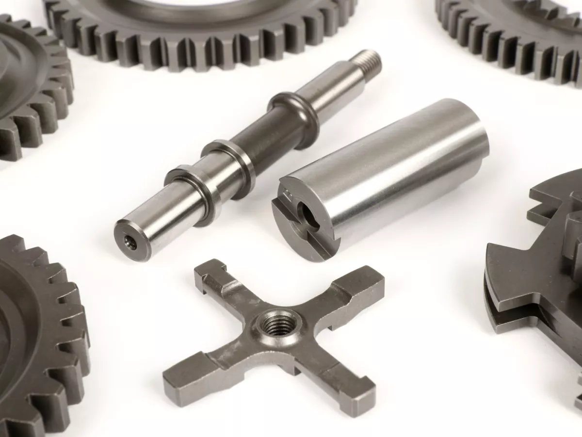 Gearbox termasuk poros bantu (pohon cemara), pemindah silang, gigi 1, 2, 3, 4 -BENELLI- Vespa Rangka Lebar 1955-1959 (V30-33, VM, VN, VL, VB1) - 13/56 - 13/40 - 17/37 - 20/34