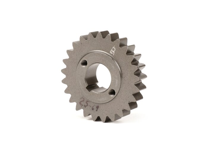 Primair rondsel -BENELLI 2.56->2.76- Vespa V50, PV125, ET3, PK50, PK80, PK125 - 25 tanden (rechte vertanding)