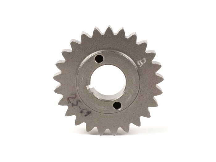 Primair rondsel -BENELLI 2.56->2.76- Vespa V50, PV125, ET3, PK50, PK80, PK125 - 25 tanden (rechte vertanding)