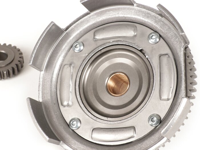 Primaire overbrenging -BENELLI versterkt- Vespa V50, PV125, ET3, PK50, PK80, PK125 - 24-72 = 3.00 (rechte vertanding)
