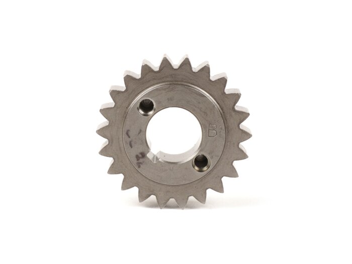Pignone primario -BENELLI 3.00->3.27- Vespa V50, PV125, ET3, PK50, PK80, PK125 - 22 denti (dentatura diritta)