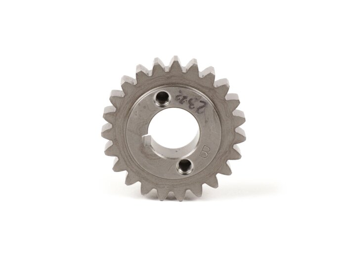 Pignone primario -BENELLI 3.00->3.13- Vespa V50, PV125, ET3, PK50, PK80, PK125 - 23 denti (dentatura diritta)