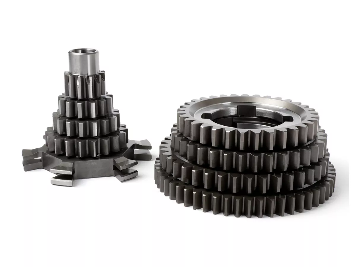 Gearbox -BENELLI Tipe Grantour Touring- Vespa PX125, PX150, PX200, T5 125cc, Cosa - 12/55, 13/40, 16/35, 19/33 gigi