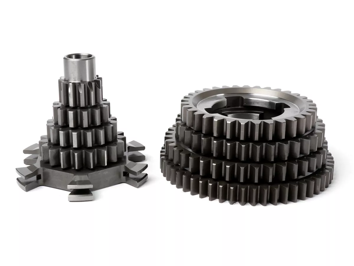 Gearbox -BENELLI Tipe Grantour Touring- Vespa PX125, PX150, PX200, T5 125cc, Cosa - 12/55, 13/40, 16/35, 19/33 gigi