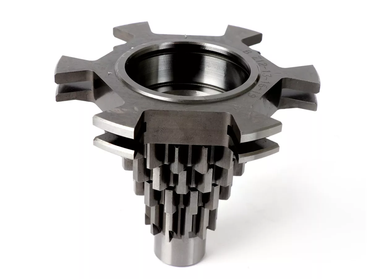 Caja de cambios -BENELLI Tipo Grantour Sport- Vespa PX125, PX150, PX200, T5 125cc, Cosa - 12/55, 13/40, 16/37, 19/35 dientes