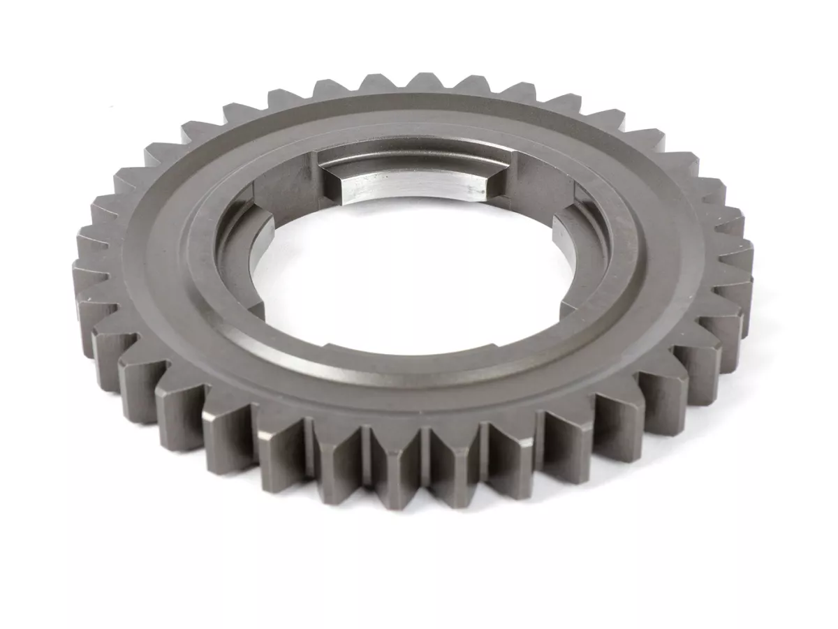 Engranaje 3 -BENELLI- Vespa PX125, PX150, PX200, T5 125cc, Cosa - (largo +1) - 37 dientes
