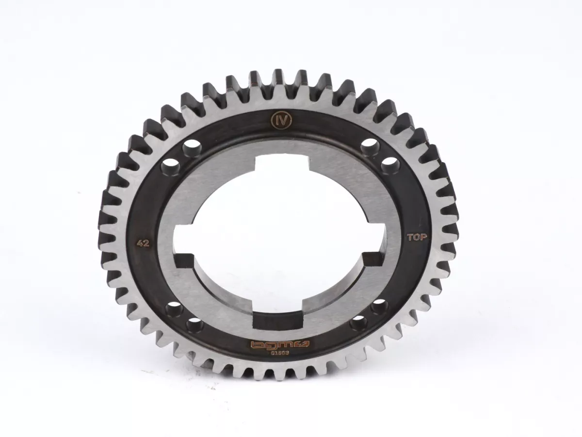 4th gear cog -BGM PRO, 4-speed gearbox- Vespa PK S, PK XL1, PK XL2, ETS, V50 (V5A1T, 69444-), Special (V5B3T, 94315-), Elestart (V5B4T, 1514-), PV125 (VMA2T, 150203-), ET3 (VMB1T, 8161-) - 48 teeth (short)
