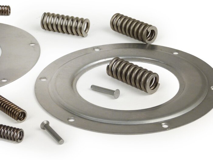 Primärreparaturkit -BGM PRO 12 Federn (verstärkt+)- Vespa Largeframe PX80, PX125, PX150, PX200, Cosa, T5 125cc,  Sprint, GS160 / GS4, SS180, VNC (ab 11001), GT125, GTR125, TS125, GL150, VBC
