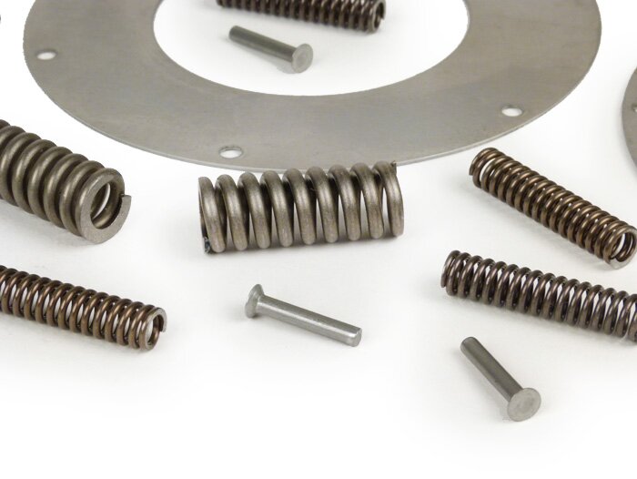 Primärreparaturkit -BGM PRO 12 Federn (verstärkt+)- Vespa Largeframe PX80, PX125, PX150, PX200, Cosa, T5 125cc,  Sprint, GS160 / GS4, SS180, VNC (ab 11001), GT125, GTR125, TS125, GL150, VBC