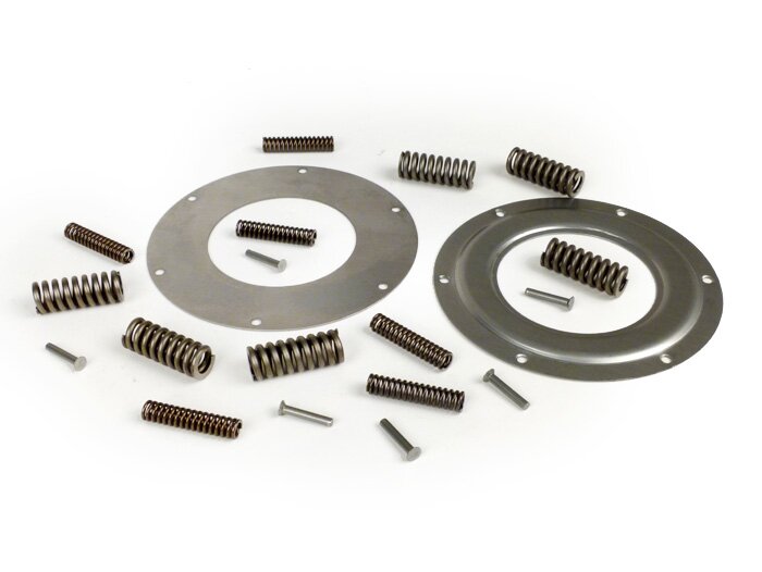 Primärreparaturkit -BGM PRO 12 Federn (verstärkt+)- Vespa Largeframe PX80, PX125, PX150, PX200, Cosa, T5 125cc,  Sprint, GS160 / GS4, SS180, VNC (ab 11001), GT125, GTR125, TS125, GL150, VBC