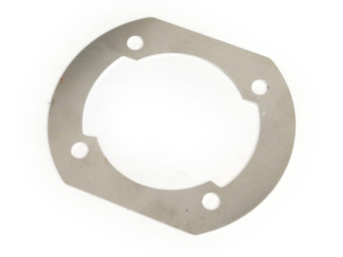Basis silinder spacer -BGM ASLI untuk Polini Evolution 133ccm, Parmakit SP09 130ccm, 135ccm, Parmakit Evo (-C) 135ccm- Vespa V50, PV125, ET3, PK50, PK80, PK125 - 1.0mm