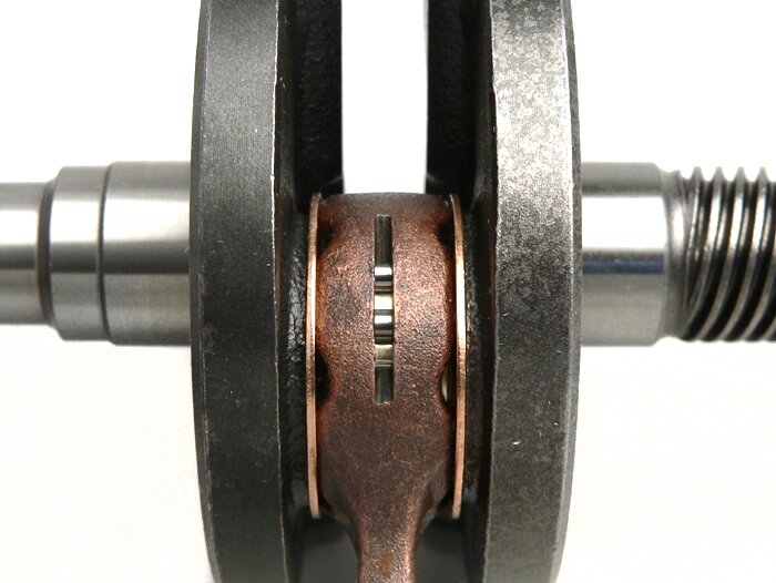 Crankshaft -TOP RACING Original- Honda Dio ZX, Kymco KB50, Daelim Tapo, Message, SYM (Sanyang) DD50, Fancy, Meteorit (ATU) KB50