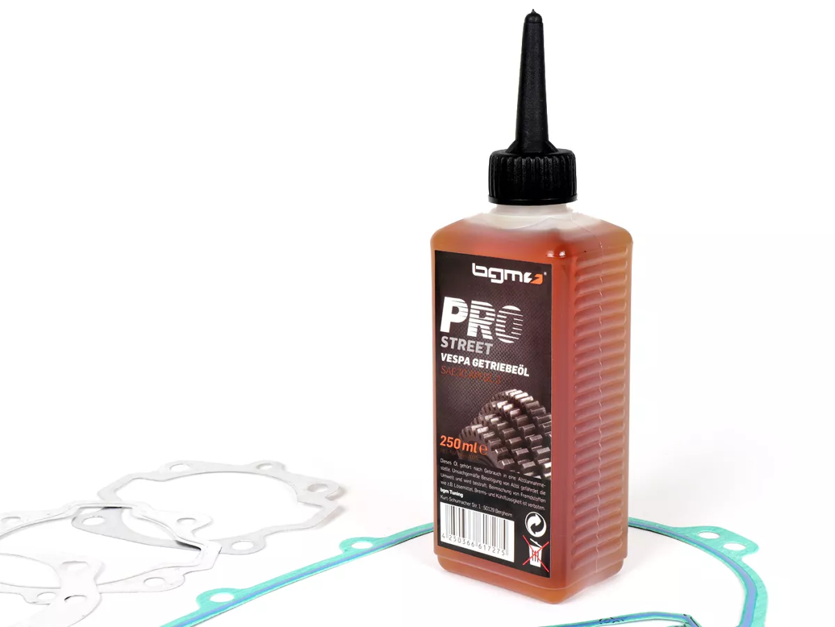 Krukaskit -BGM PRO Touring 57mm slag- Vespa PX200 - Asafdichting aandrijfzijde metaal