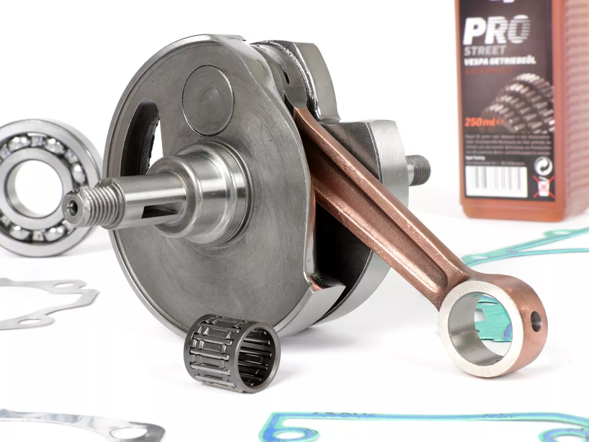 Krukaskit -BGM PRO Touring 57mm slag- Vespa PX200 - Asafdichting aandrijfzijde metaal