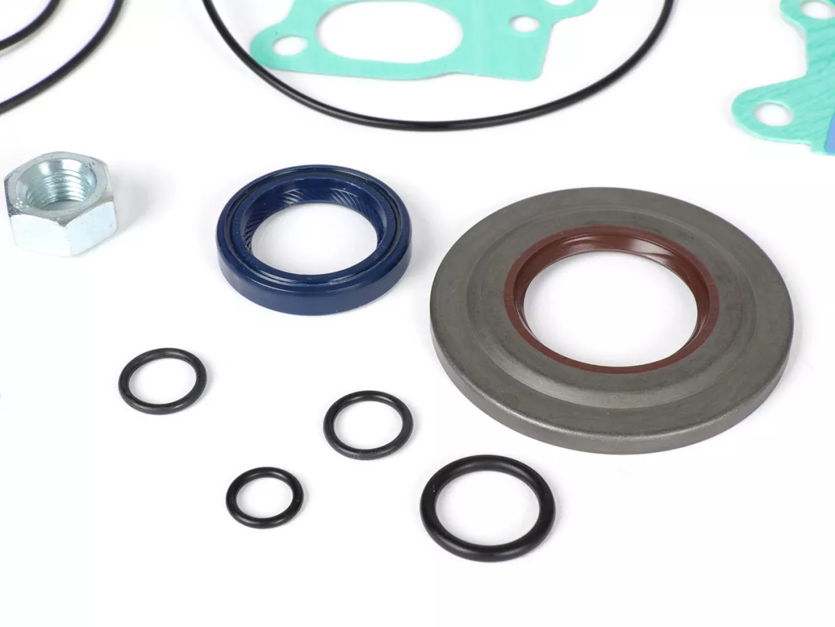 Krukaskit -BGM PRO Touring 57mm slag- Vespa PX200 - Asafdichting aandrijfzijde metaal