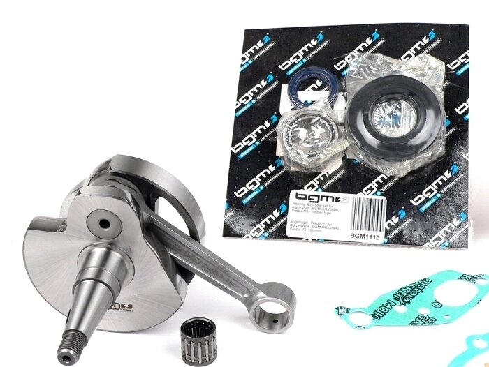 Kit poros engkol -BGM PRO Touring 57mm stroke - Vespa PX200 - Segel oli sisi penggerak dari karet