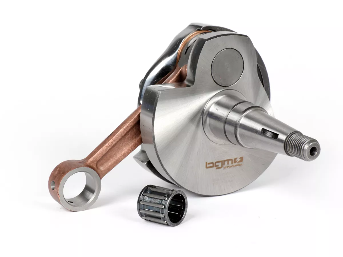 Crankshaft -BGM Pro Touring (rotary valve) 57mm stroke, 105mm conrod- Vespa PX125, PX150