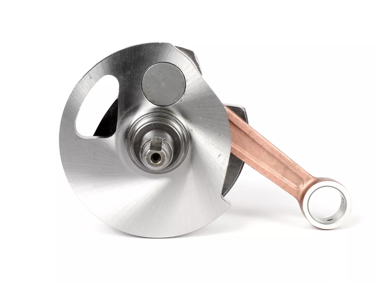 Crankshaft -BGM Pro Touring (rotary valve) 57mm stroke, 105mm conrod- Vespa PX125, PX150