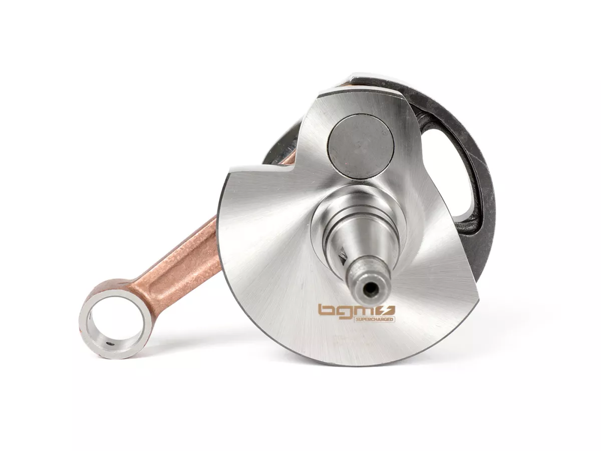 Crankshaft -BGM Pro Touring (rotary valve) 57mm stroke, 105mm conrod- Vespa PX125, PX150