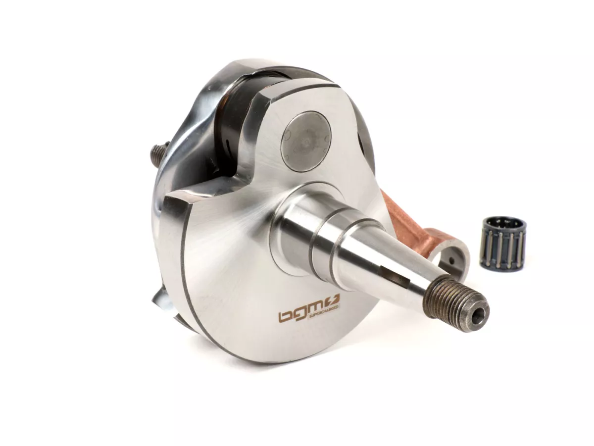 Crankshaft -BGM Pro Touring (rotary valve) 60mm stroke, 105mm conrod- Vespa PX125, PX150