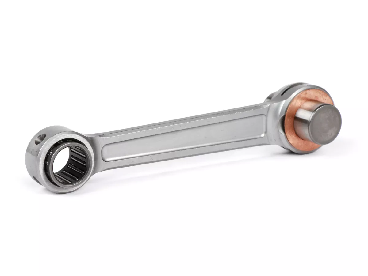 Batang penghubung -BGM PRO - sesuai dengan poros engkol BGM0318, 128mm, untuk pin piston Ø16mm, pin engkol Ø20mm - cocok untuk mis. silinder Quattrini M232 / M244