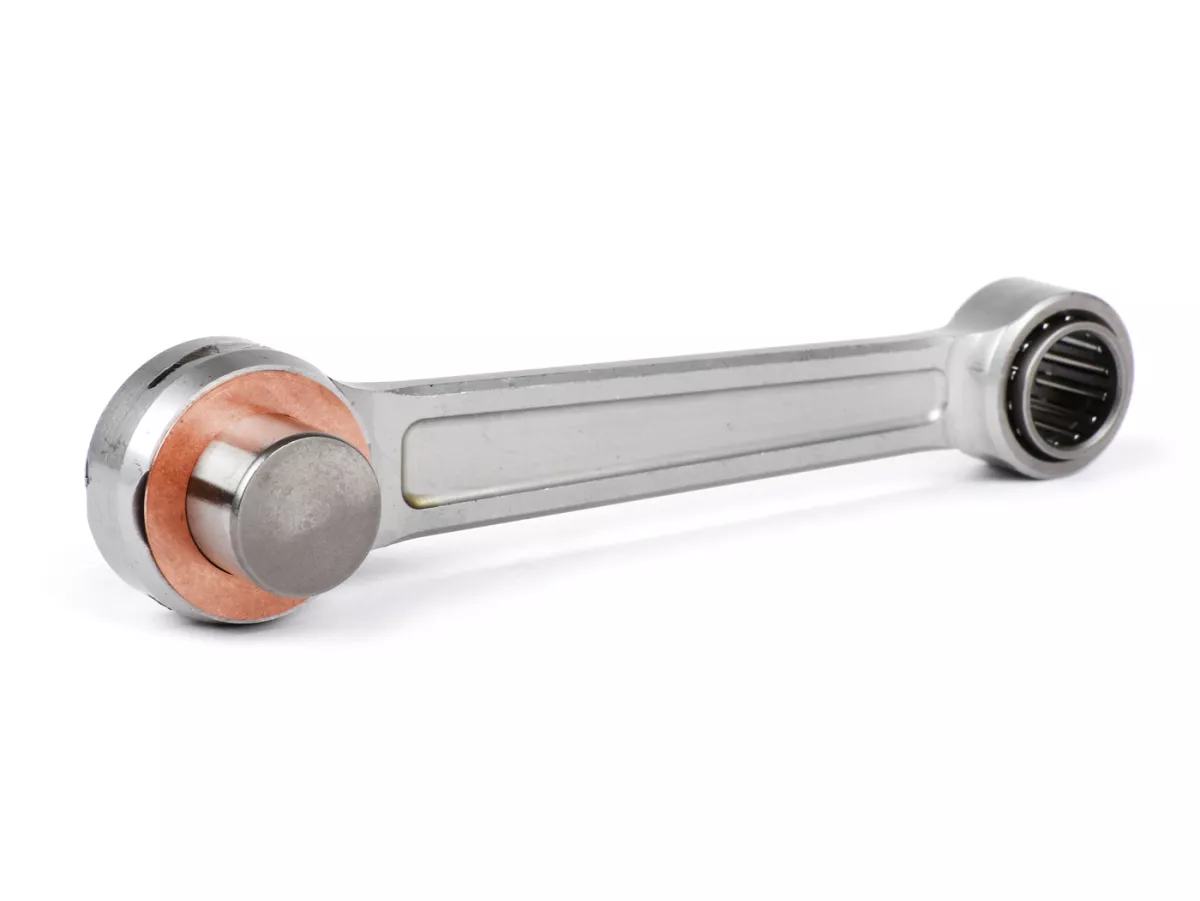 Batang penghubung -BGM PRO - sesuai dengan poros engkol BGM0318, 128mm, untuk pin piston Ø16mm, pin engkol Ø20mm - cocok untuk mis. silinder Quattrini M232 / M244