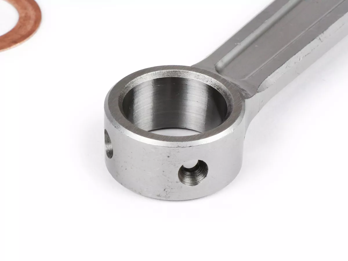 Batang penghubung -BGM PRO - sesuai dengan poros engkol BGM0318, 128mm, untuk pin piston Ø16mm, pin engkol Ø20mm - cocok untuk mis. silinder Quattrini M232 / M244