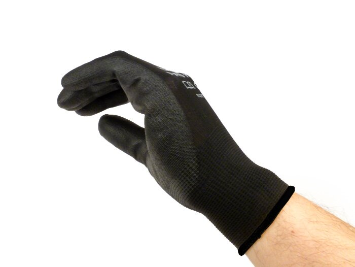 Gants de travail - gants de mécanicien -BGM PRO-tection- en tricot fin, 100% nylon avec revêtement de polyuréthane - taille XXL (11)