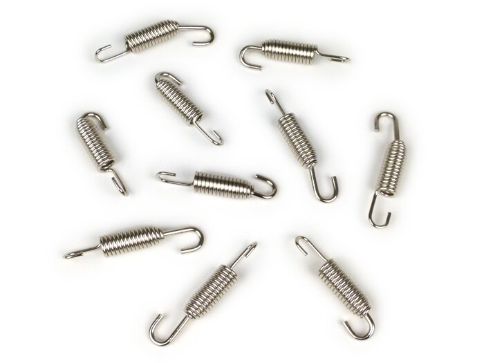 Exhaust spring set -BGM ORIGINAL- stainless steel (10 pcs) - 55mm