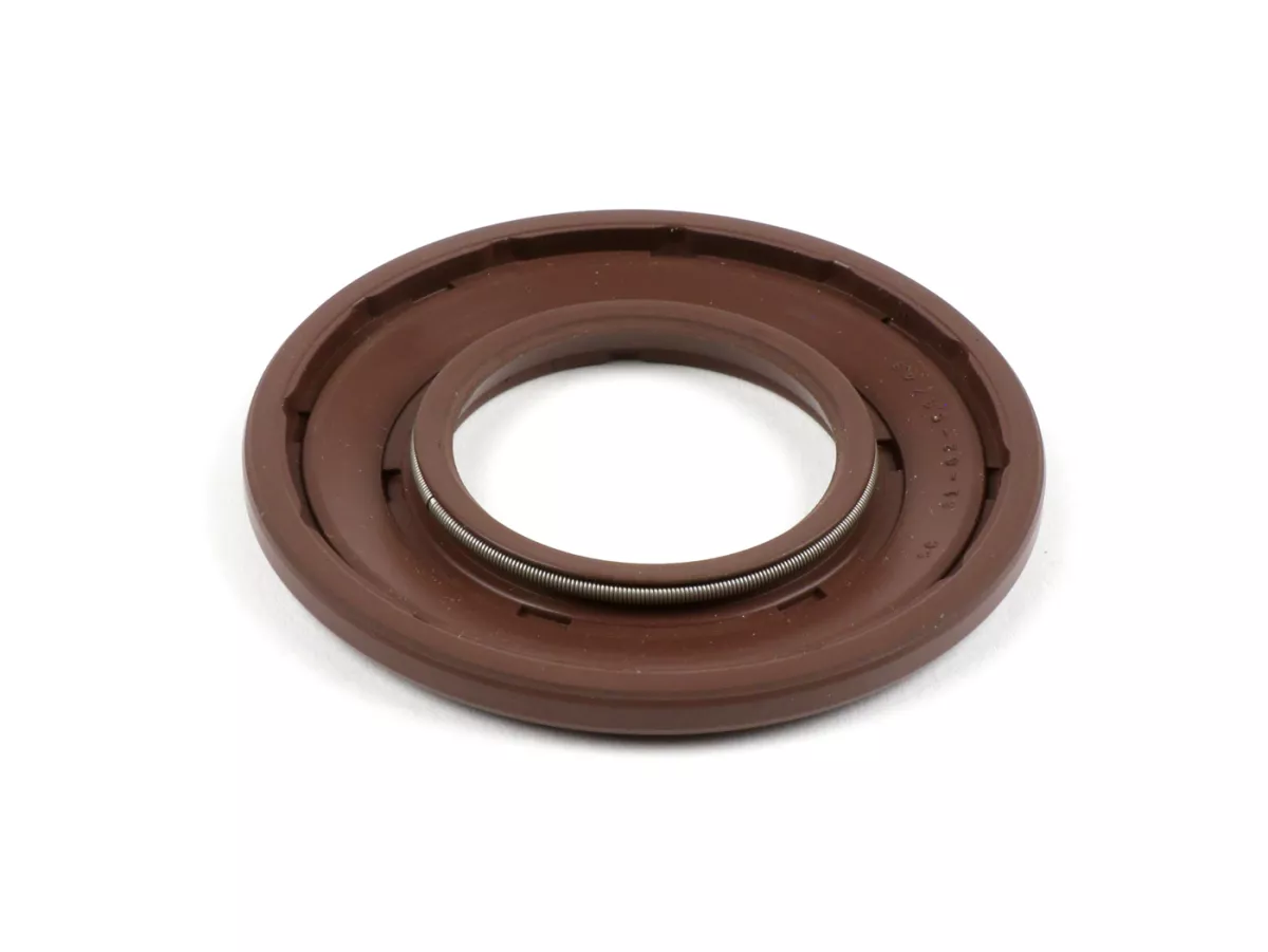 Oil seal 31x62,1x5,8/4,3mm -BGM PRO FKM/Viton® (E10/etahnol resistant) Gummi, brown - used for crankshaft drive side Vespa PX (-1984), Rally180 (VSD1T), Rally200 (VSE1T), Sprint Veloce 150 (VLB1T, 294260-), Super150 (VBC1T, 412374-), TS (VNL3T, 18139-), G