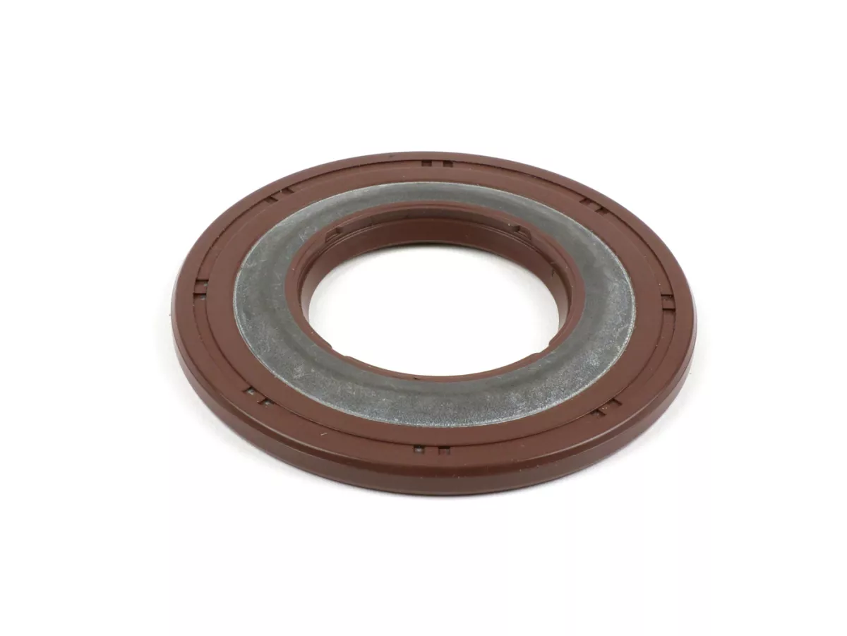 Oil seal 31x62,1x5,8/4,3mm -BGM PRO FKM/Viton® (E10/etahnol resistant) Gummi, brown - used for crankshaft drive side Vespa PX (-1984), Rally180 (VSD1T), Rally200 (VSE1T), Sprint Veloce 150 (VLB1T, 294260-), Super150 (VBC1T, 412374-), TS (VNL3T, 18139-), G