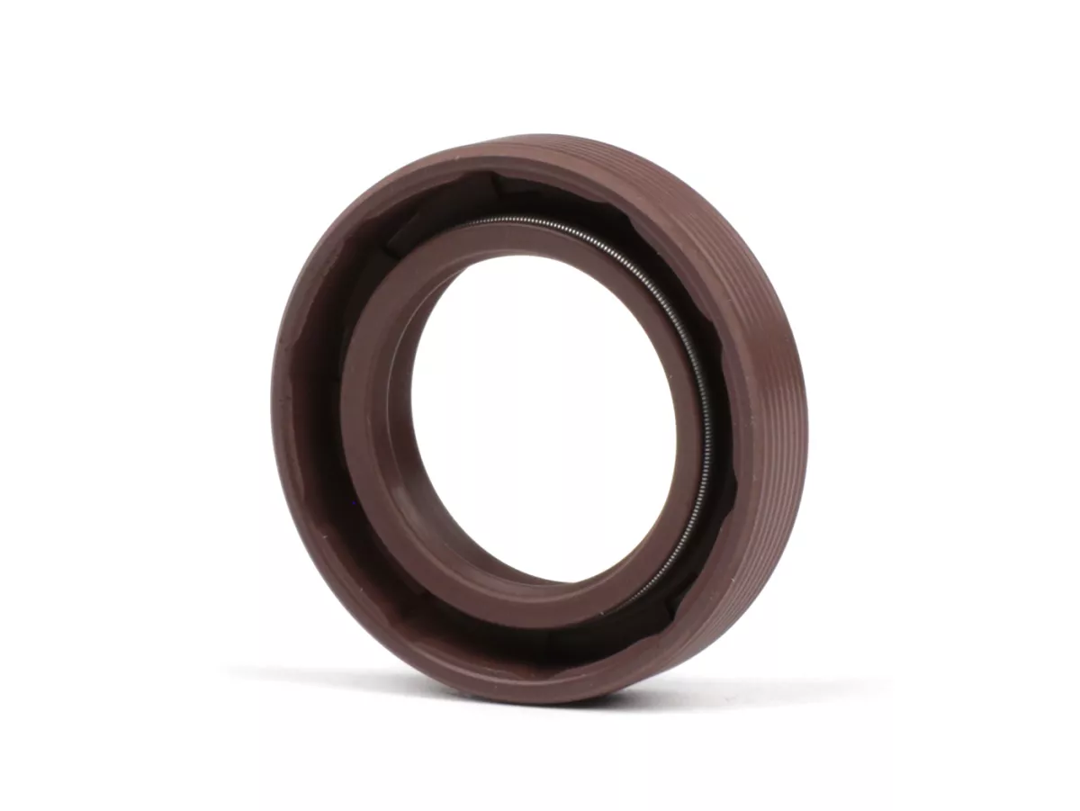 Oliekeerring 19x30x6,5mm -BGM PRO FKM/Viton® (E10 bestendig)- (gebruikt voor krukas aandrijfzijde Piaggio 50 ccm 2-takt)